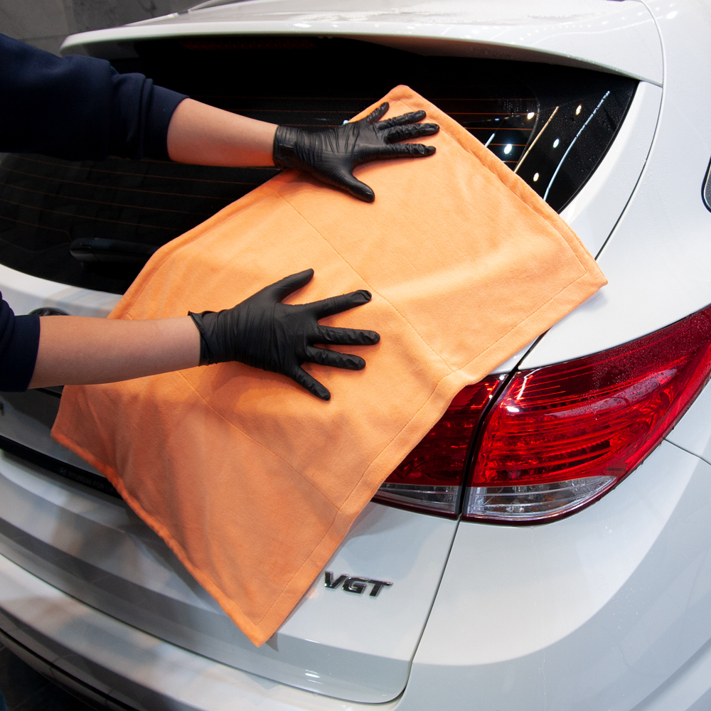 Purestar Superior Drying Towel Neon Orange M - 02